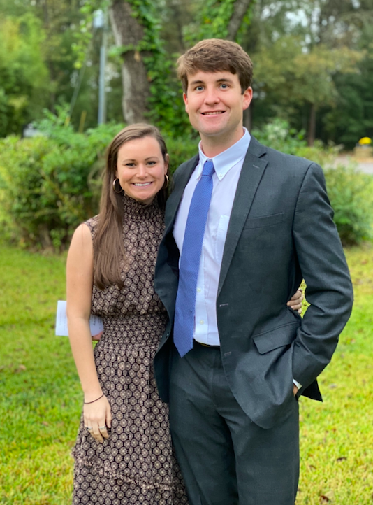 Madison Sincroft and Will Webb
